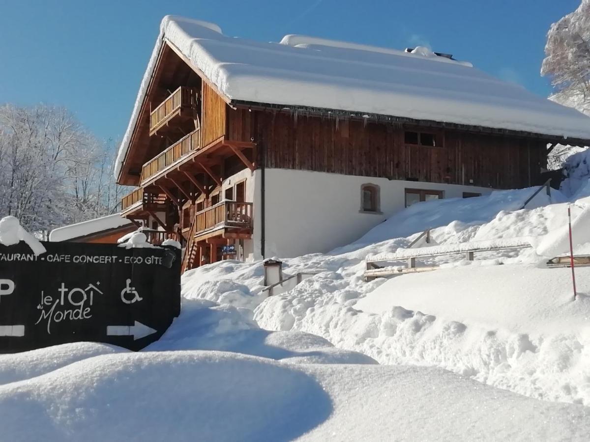 Bed and Breakfast Le Toi Du Monde Flumet Esterno foto