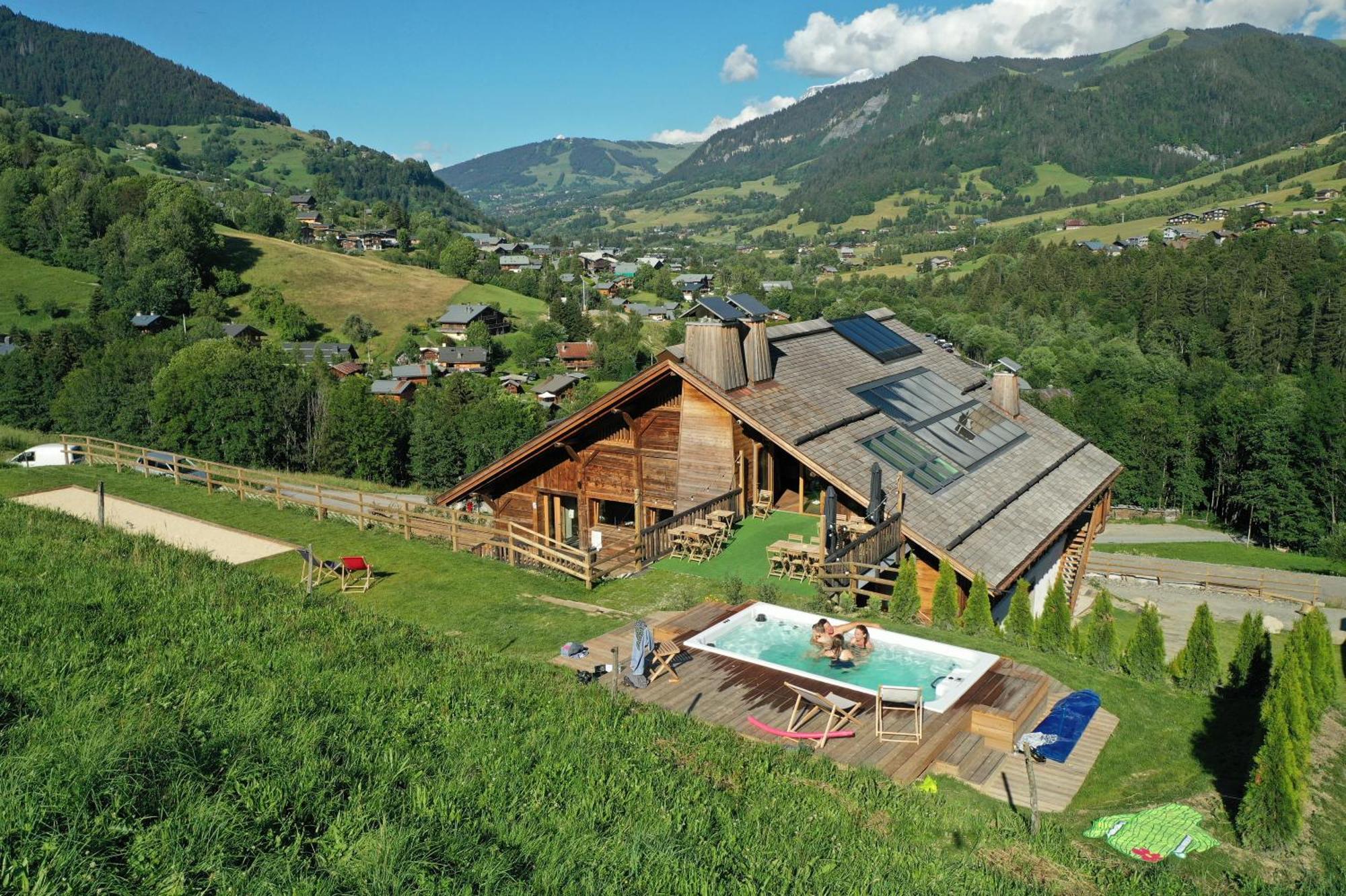 Bed and Breakfast Le Toi Du Monde Flumet Esterno foto